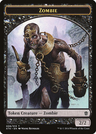 Zombie Token [Khans of Tarkir Tokens] | Magic Magpie