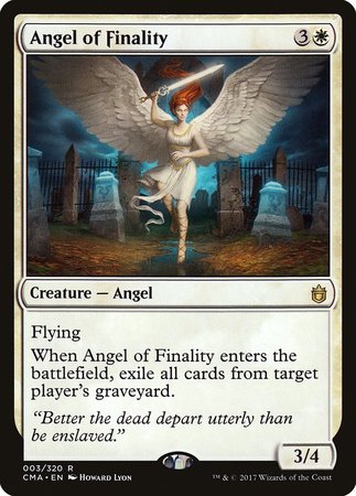 Angel of Finality [Commander Anthology] | Magic Magpie