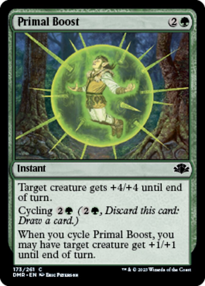 Primal Boost [Dominaria Remastered] | Magic Magpie