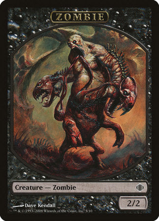 Zombie Token [Shards of Alara Tokens] | Magic Magpie