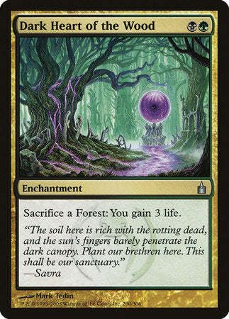 Dark Heart of the Wood [Ravnica: City of Guilds] | Magic Magpie