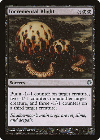 Incremental Blight [Archenemy] | Magic Magpie