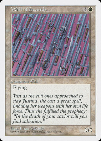 Wall of Swords [Fifth Edition] | Magic Magpie