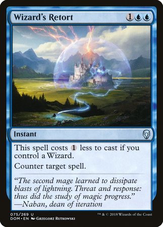 Wizard's Retort [Dominaria] | Magic Magpie