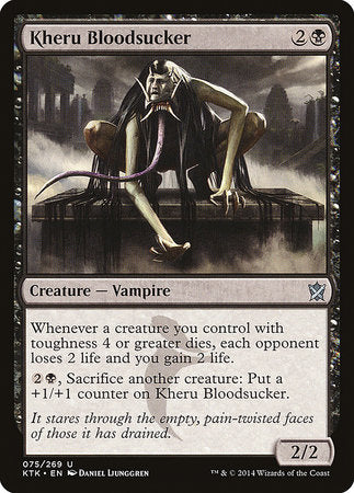 Kheru Bloodsucker [Khans of Tarkir] | Magic Magpie