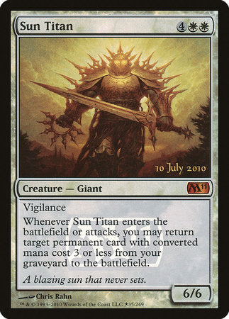 Sun Titan [Magic 2011 Promos] | Magic Magpie