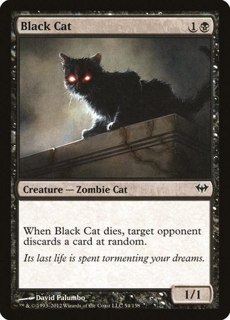 Black Cat [Dark Ascension] | Magic Magpie