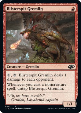 Blisterspit Gremlin [Jumpstart 2022] | Magic Magpie