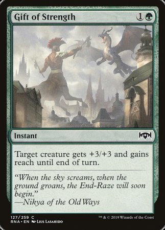 Gift of Strength [Ravnica Allegiance] | Magic Magpie