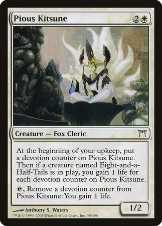 Pious Kitsune [Champions of Kamigawa] | Magic Magpie