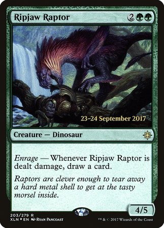 Ripjaw Raptor [Ixalan Promos] | Magic Magpie