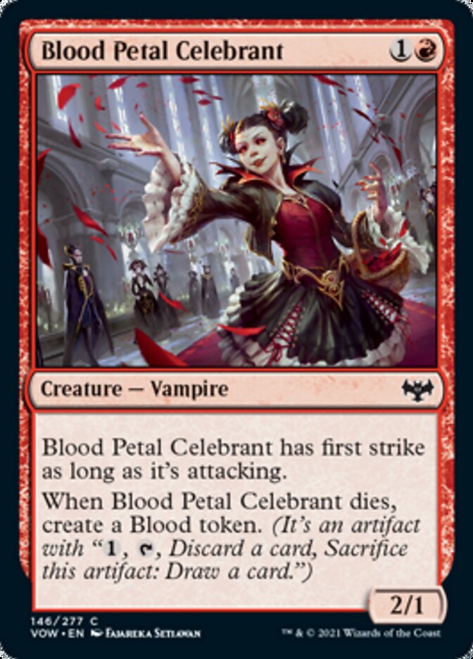 Blood Petal Celebrant [Innistrad: Crimson Vow] | Magic Magpie