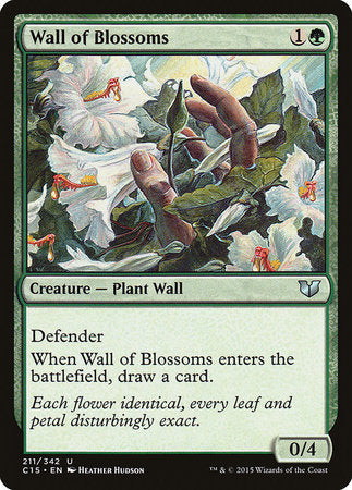 Wall of Blossoms [Commander 2015] | Magic Magpie