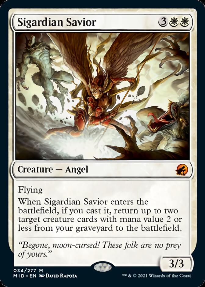 Sigardian Savior [Innistrad: Midnight Hunt] | Magic Magpie