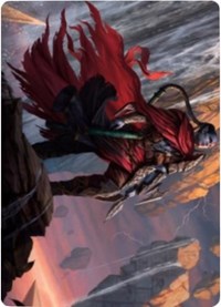 Anowon, the Ruin Thief Art Card [Zendikar Rising Art Series] | Magic Magpie