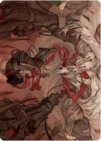 Thwart the Grave Art Card [Zendikar Rising Art Series] | Magic Magpie