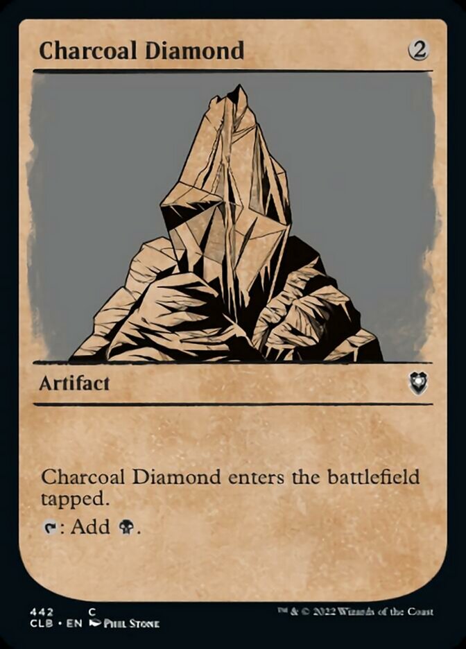 Charcoal Diamond (Showcase) [Commander Legends: Battle for Baldur's Gate] | Magic Magpie