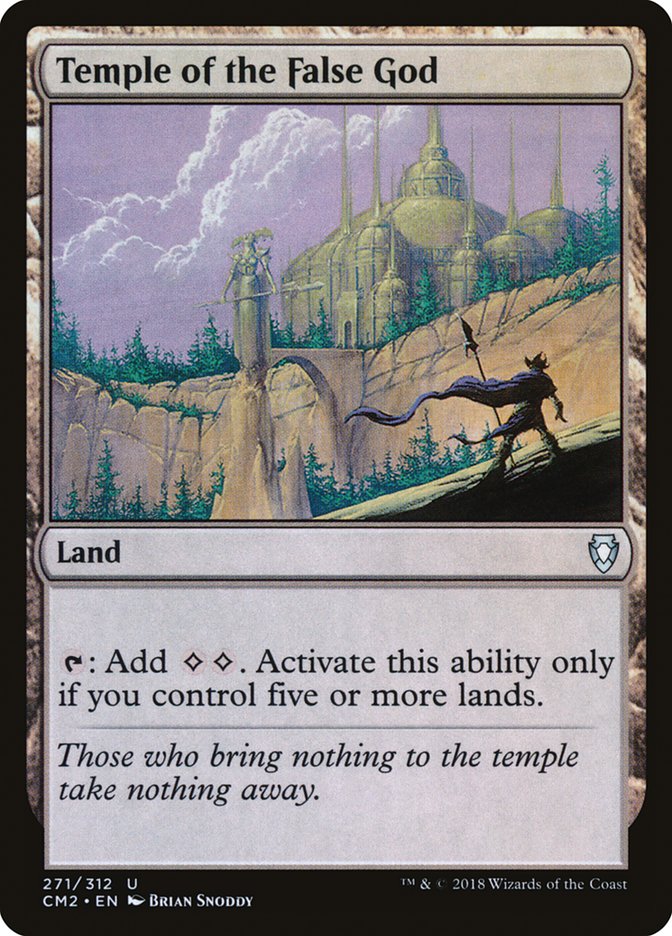 Temple of the False God (271/312) [Commander Anthology Volume II] | Magic Magpie