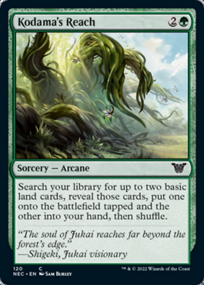 Kodama's Reach [Kamigawa: Neon Dynasty Commander] | Magic Magpie