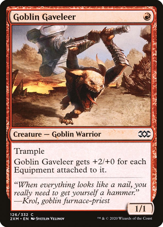 Goblin Gaveleer [Double Masters] | Magic Magpie