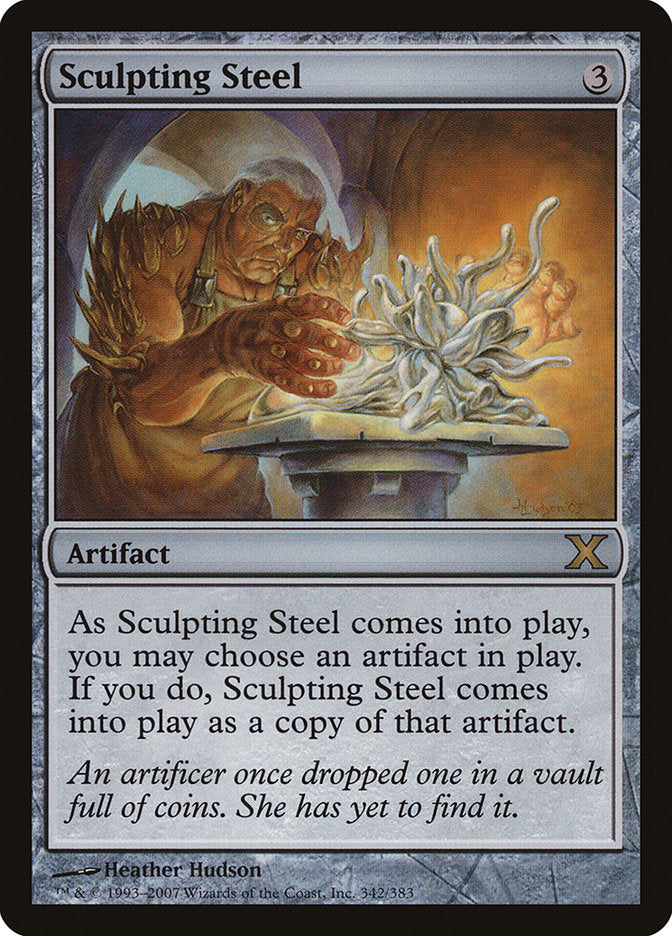 Sculpting Steel [Tenth Edition] | Magic Magpie