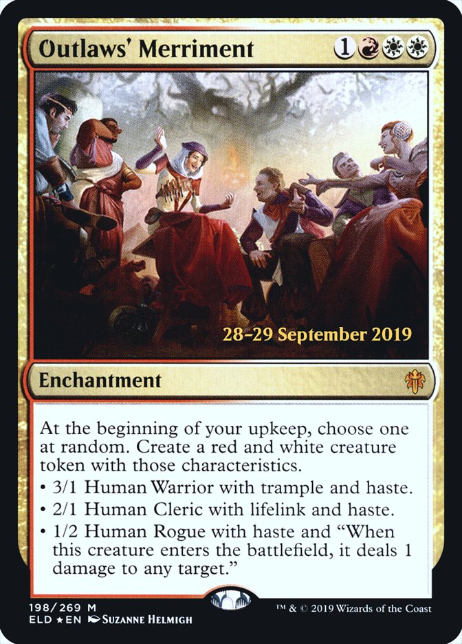 Outlaws' Merriment  [Throne of Eldraine Prerelease Promos] | Magic Magpie