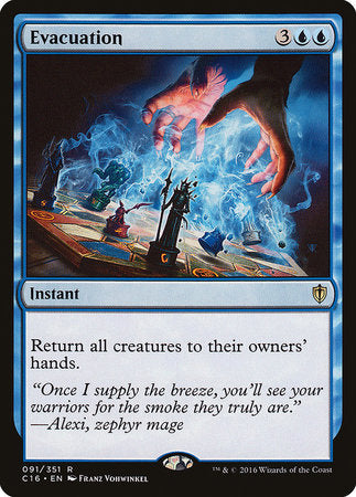 Evacuation [Commander 2016] | Magic Magpie