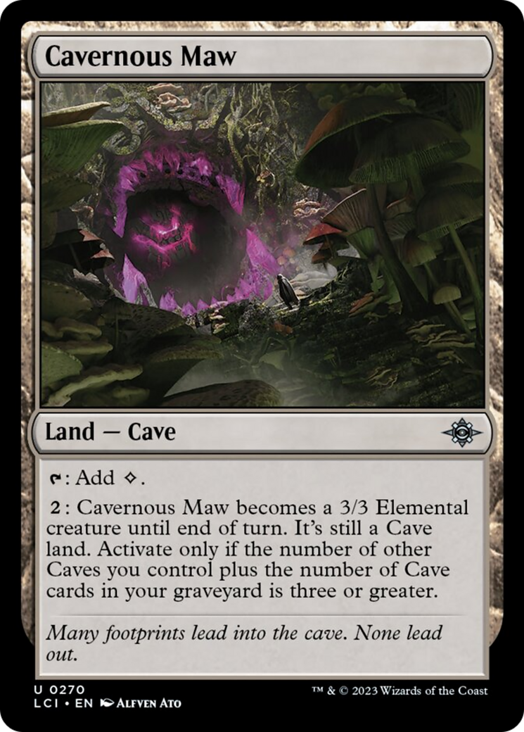 Cavernous Maw [The Lost Caverns of Ixalan] | Magic Magpie