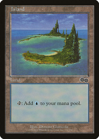 Island (336) [Urza's Saga] | Magic Magpie