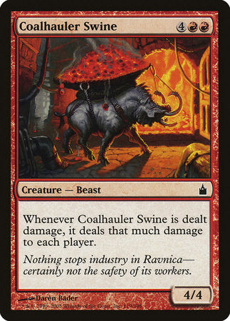 Coalhauler Swine [Ravnica: City of Guilds] | Magic Magpie