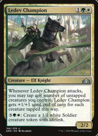 Ledev Champion [Guilds of Ravnica] | Magic Magpie