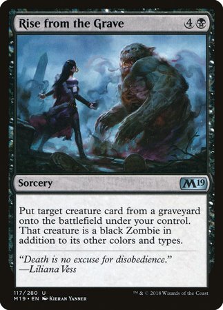 Rise from the Grave [Core Set 2019] | Magic Magpie