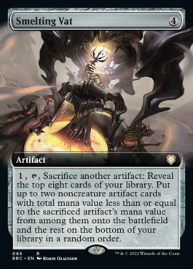 Smelting Vat (Extended Art) [The Brothers' War Commander] | Magic Magpie