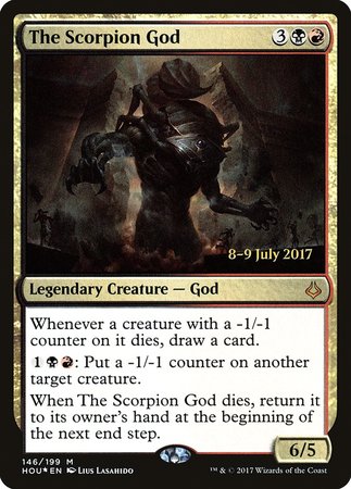 The Scorpion God [Hour of Devastation Promos] | Magic Magpie