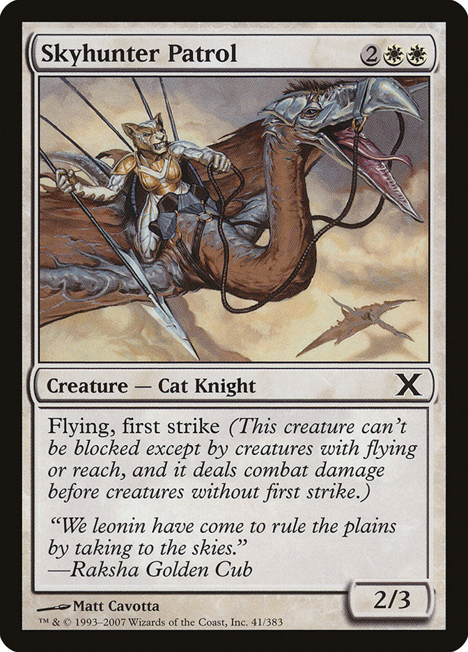 Skyhunter Patrol [Tenth Edition] | Magic Magpie