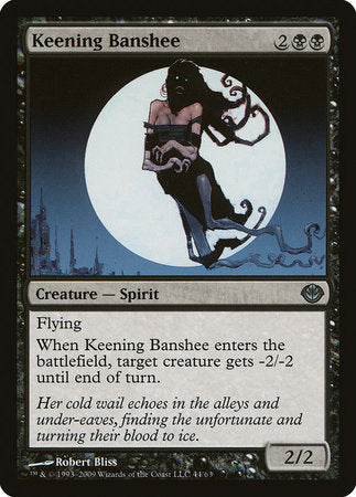 Keening Banshee [Duel Decks: Garruk vs. Liliana] | Magic Magpie