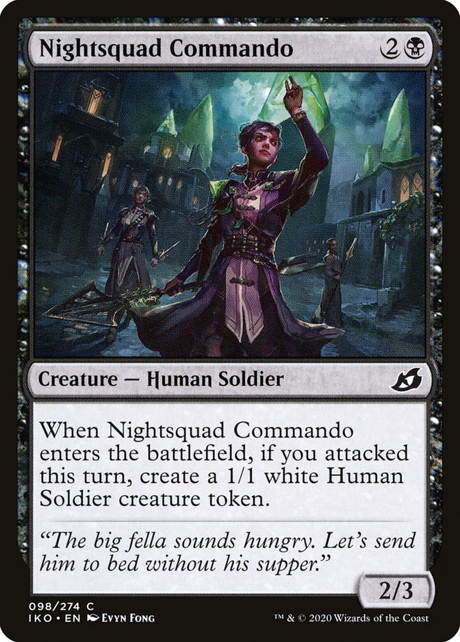 Nightsquad Commando [Ikoria: Lair of Behemoths] | Magic Magpie