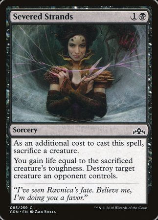 Severed Strands [Guilds of Ravnica] | Magic Magpie