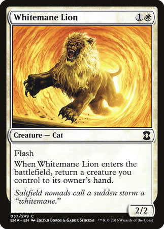 Whitemane Lion [Eternal Masters] | Magic Magpie