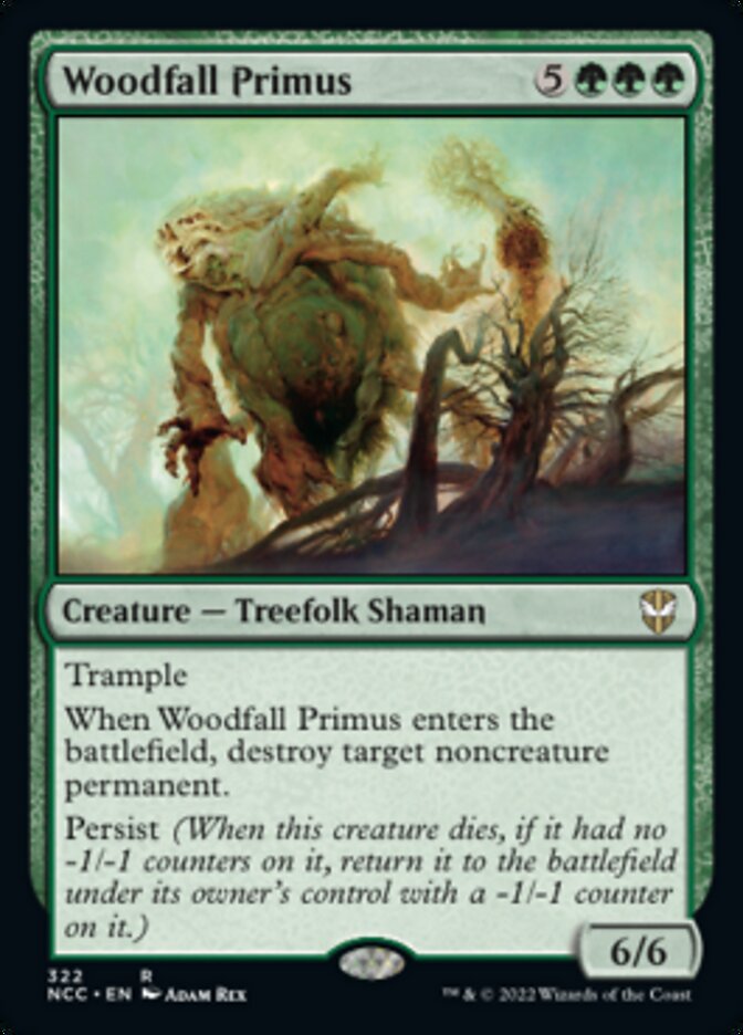 Woodfall Primus [Streets of New Capenna Commander] | Magic Magpie