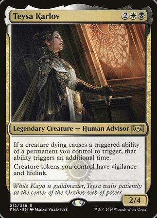 Teysa Karlov [Ravnica Allegiance] | Magic Magpie