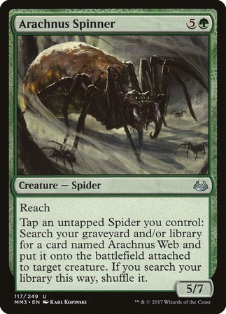 Arachnus Spinner [Modern Masters 2017] | Magic Magpie