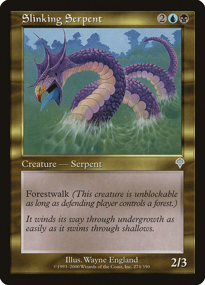 Slinking Serpent [Invasion] | Magic Magpie