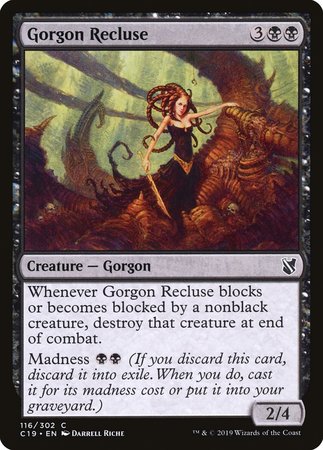 Gorgon Recluse [Commander 2019] | Magic Magpie