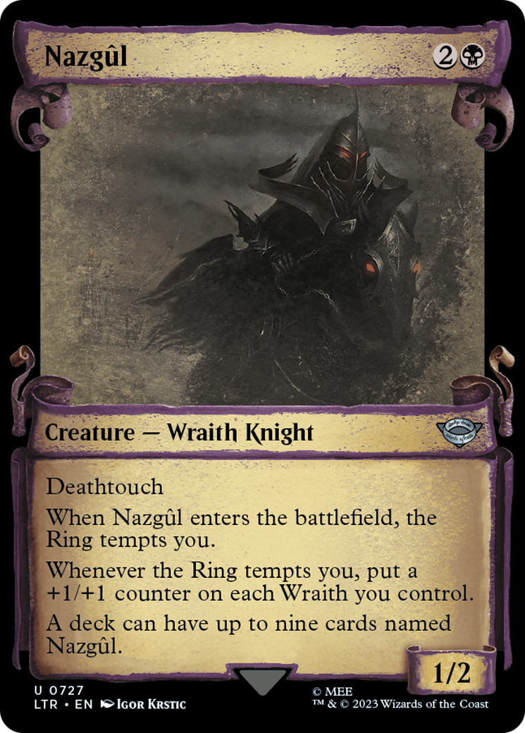 Nazgul (0727) [The Lord of the Rings: Tales of Middle-Earth Showcase Scrolls] | Magic Magpie