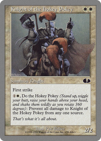 Knight of the Hokey Pokey [Unglued] | Magic Magpie