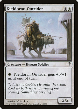 Kjeldoran Outrider [Coldsnap] | Magic Magpie