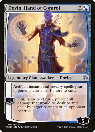 Dovin, Hand of Control [War of the Spark] | Magic Magpie