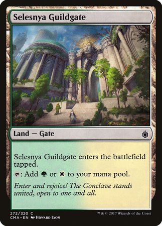 Selesnya Guildgate [Commander Anthology] | Magic Magpie