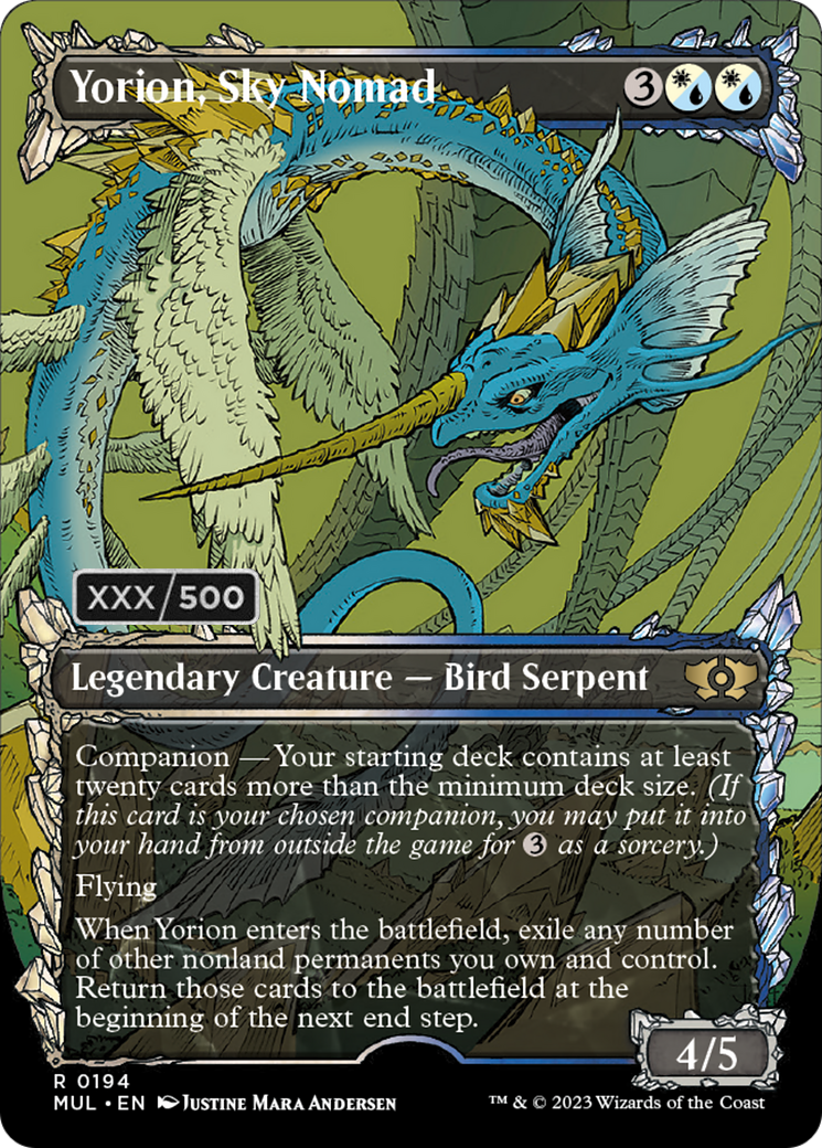 Yorion, Sky Nomad (Serialized) [Multiverse Legends] | Magic Magpie